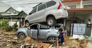 ফিলিপিন্সে টাইফুন কালমায়েগির; ভারী বৃষ্টিতে কয়েক শহরে বন্যা